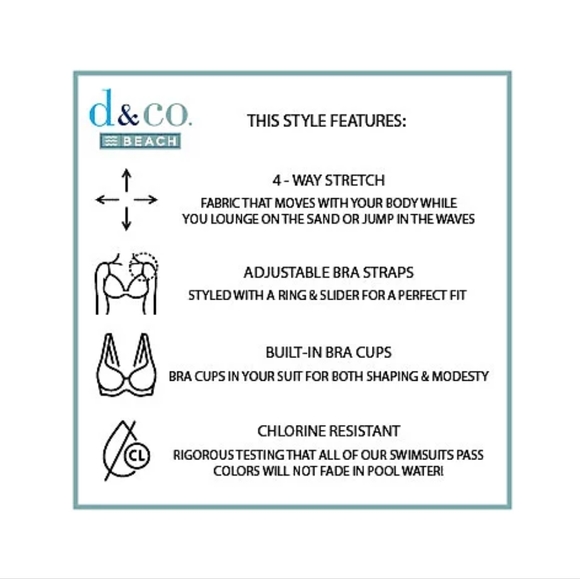 D & C SWIMSUIT TIE DYE PINK - Picture 3 of 3